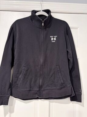 Under Armour Great Wolf Lodge Full Zip Sweatshirt Jacket Women’s Medium Black